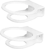 Tofficu 1Set Wall Mount Speaker Bracket Durable Acrylic Audio Holder for Mini Space Saving Design Wall Speaker Organizer for Home Office Use