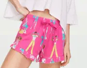 NEW PETER ALEXANDER PINK BARBIE PJ FLUTTER SHORTS 2+ 20-22 RRP$59.95