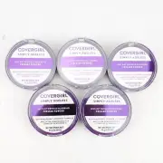 5PK CoverGirl Simply Ageless Instant Wrinkle Blurring Pressed Powder Translucent