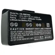 Battery for GPS Unit Garmin GPSMAP 276c 296 276 378 296c 01070800001 Brand New