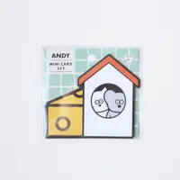 在飛比找誠品線上優惠-日本 ANDY THE MOUSE 迷你信封組/ House