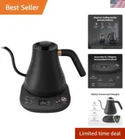Professional Barista Edition Gooseneck Kettle: Elegant 0.8L Design, Fast Heating