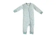 Woolbabe: Merino/Organic Cotton PJ Suit - Tide (2 years)
