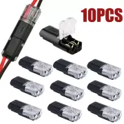 2pin Pluggable Wire Connector Quick Splice Electrical Cable Crimp Terminal Tools