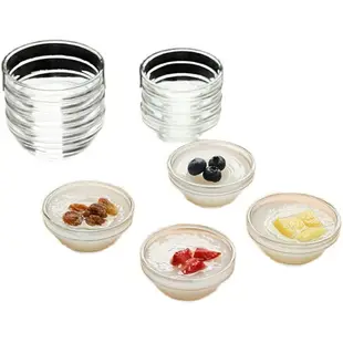 家用水晶缽仔糕碗專用商用透明果凍布丁馬蹄糕玻璃碗美容院調料碗