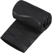 uxcell Heat Shrink Wrap Tubing for Fishing Rod Grips Handle, 45mm Dia 73mm Flat 1.6ft 2:1 rate, Black