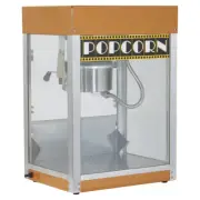 Benchmark Premiere Popcorn Machine 120v Heated Warming Deck Gold Kettle 4 Ounce