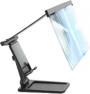 DOITOOL 1pc Phone Screen Magnifier Amplifier for Mobile Devices Portable Video Display Stand for Reducing Eye Strain Great for Elders Black