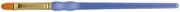 Crafter's Choice Gold Taklon Filbert Brush-Size 12