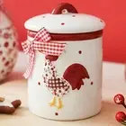 Cookie Jar Canister Storage Jar Storage Container for Snacks Tea, Coffee Beans