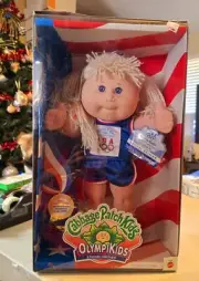Cabbage Patch Kids, Cookie Alexia Olympikids Special Edition 1995 DAMAGED BOX!