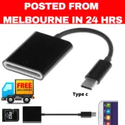 USB 3.1 Type-C to SD Card Reader Adapter Phone Macbook USB-C black