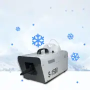 snow machines 1500W stage wedding simulation snow scene remote control