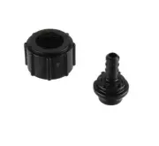 PolyAlloy PEX Crimp Port Adapter, 3/8" PEX Crimp x 1/2" Port (Zero Lead)