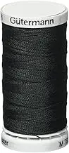 Gutermann Extra Strong Polyester Upholstery Thread, 100m/109 yd, Black