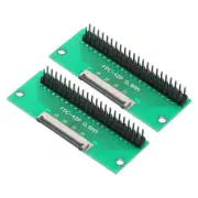 2pcs FFC FPC Connector Board 42 Pins Double Row Male Pin Header Strip Adapter