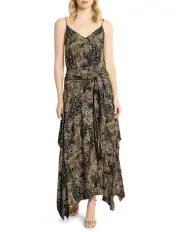 Sass & Bide Vintage Mix Dress Animal Print Size 10 BNWT
