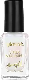 Barry M Glazed Nail Paint Shade So Majestic | Glossy Pearly White Nail Polish
