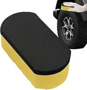 SVCEQZE Car Sponge | Wheel Sponge Brush,Automotive Care Supplies Tire Cleaner Brush for Boat Truck RV Window Garage Paintwork Tile Commercial Outdoor Indoor
