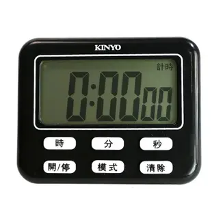 KINYO 電子式計時器數字鐘 TC-10 電池式計時器【金興發】