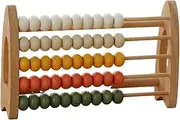 GARENDE Educational Abacus for Kids Sturdy Arithmetic Rack for Home Teaching Playing