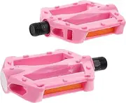 BRIGHTFUFU 1 Pair Lightweight Pedals Kids' Replacement Bike Pedals Bike Pedals Road Bike Pedals Cycling Petals Parts Replacement Mountain Bike Pedals