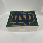 IKEA BYGGLEK LEGO Large Box w/ Notre Dame Decorated Lid | Made w/ 1x1 Plates