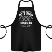This Is What a Retired Postman Looks Like Cotton Apron 100% Organic