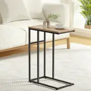 64cm Artiss Coffee Table Side Table Walnut Anika