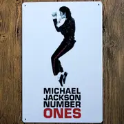 Michael Jackson Metal Tin Sign Poster