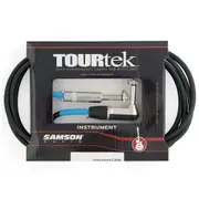 Samson Tourtek Instrument Cable 0.92m – 1/4" TS to Right-Angle (Black)