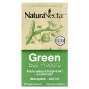 NaturaNectar, Green Bee Propolis, 60 Vegetable Capsules
