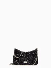 Kiki Sequin Fabric Convertible Crossbody