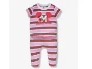 Peter Alexander Baby Girl Mickey Stripe PJ Set - BNWT