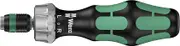 Wera Kraftform 816 RA Bitholding Ratcheting Screwdriver, 1/4'' Head