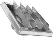 KONTONTY Dryer Vent Cover Louvered Exterior Ventilation for Roof Dryer and Range Hood Systems Rainproof Design for Efficient Airflow and Versatile Compatibility