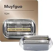 92M Electric Replacement Shaver Head Accessories for Braun Series 9 Shaving Razor Head, Suitable for Braun S9 9290cc, 9291cc, 9370cc, 9376cc, 9293s, 9260s, 9295cc, 9385cc,