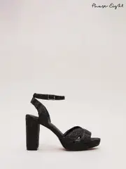 Phase Eight Black Platform Sandals (F71513) | $275