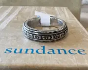 NWT Sundance Catalog Silver Garland Chris Dungan “Leilani Ring” Size 7 $298