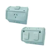 GPO Series: Weatherproof Surface Sockets CLA Lighting - PL-GPO01, PL-GPO02