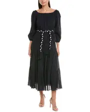 Shoshanna Talon Midi Dress