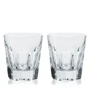 Baccarat Harcourt Triple Old Fashioned Glasses, Set of 2