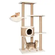 Cat Tree with Scratching Post 126cm Seagrass vidaXL