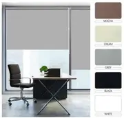 Quality Blockout Roller Blind 60cm - 240cm (Width) x 210cm (Drop)