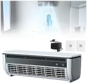 Wireless Charging Air Conditioner, 2025 New Portable No Drilling Kitchen Wall Air Conditioner Fan, 10s Instant Cooling Ductless Desktop Wall Mounted Airs Conditioners for Bedroom Kitchen(Style A)