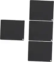 PAMINGONO 4pcs Silicone Pad Induction Cooktop Mat Round Induction Cooker Protective Mat Heat Insulated Pad Portable