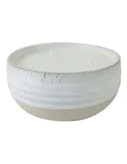 [Robert Gordon] Natural Home 3 Wick Large Candle 15x7cm in White Speckle