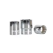 Kincrome 1/2-Inch Drive Mirror Polish Socket, 7/16-Inch Size