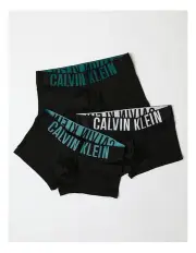 [Calvin Klein] 3 Pack Intense Power Micro Low Rise Trunks in Multi