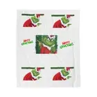 Grinch Velveteen Plush Blanket